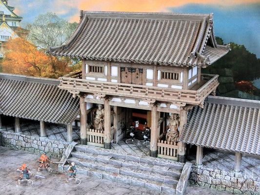 Samurai Temple Outer Gate painted - Northern Foundry