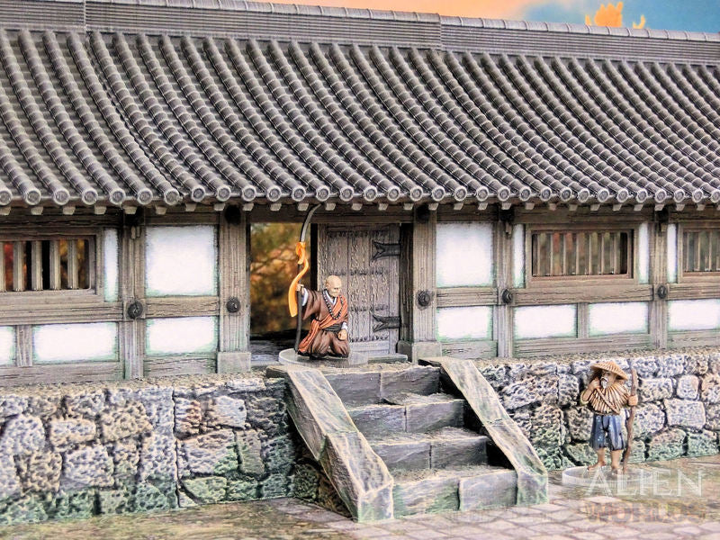 Samurai Temple Walls – Modular Feudal Japan Walls (28mm/32mm/40mm)
