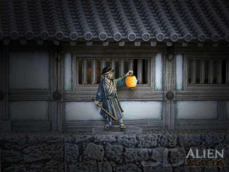 Samurai Temple Walls – Modular Feudal Japan Walls (28mm/32mm/40mm)