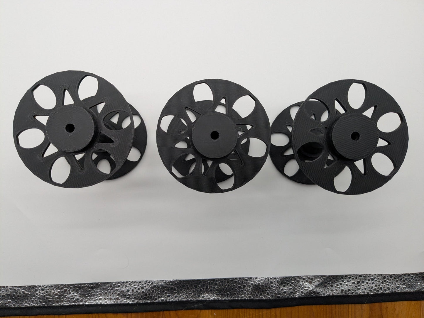 3-Pack Electric Spinner Bobbins: Fits 6mm Shafts (110.5mm)