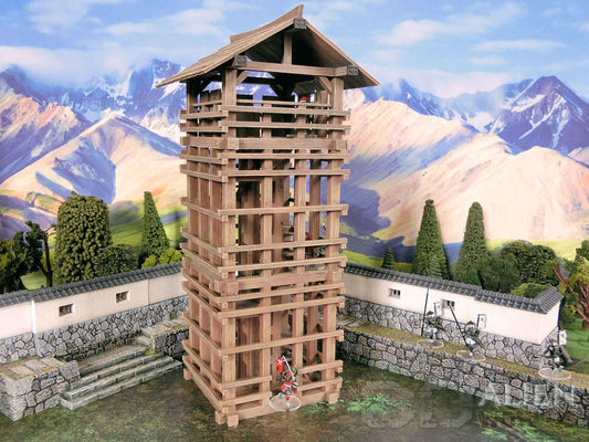 Samurai Watchtower painted - Northern Foundry
