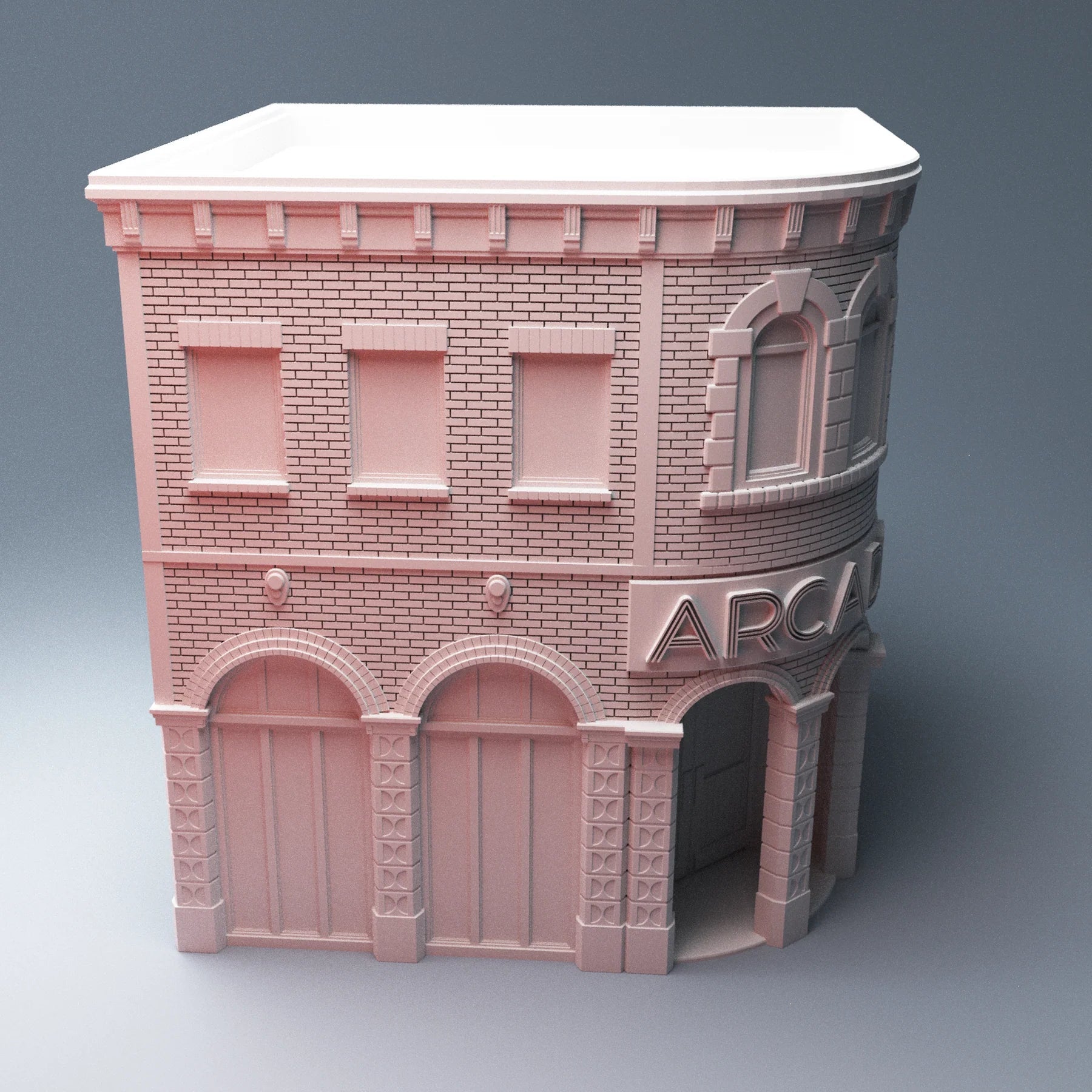 40mm Heroic Urban Entertainment District Terrain: Theater & Arcade