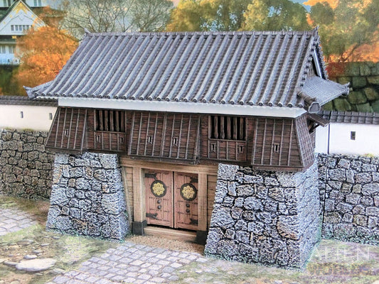 Samurai Castle Gatetower painted - Northern Foundry