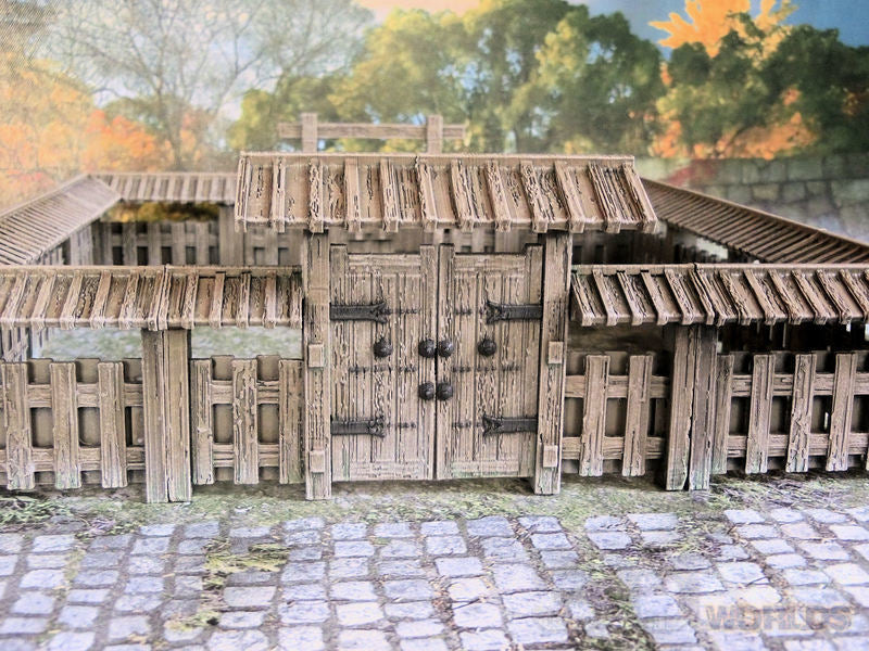 Samurai Wooden Walls Set - Northern Foundry
