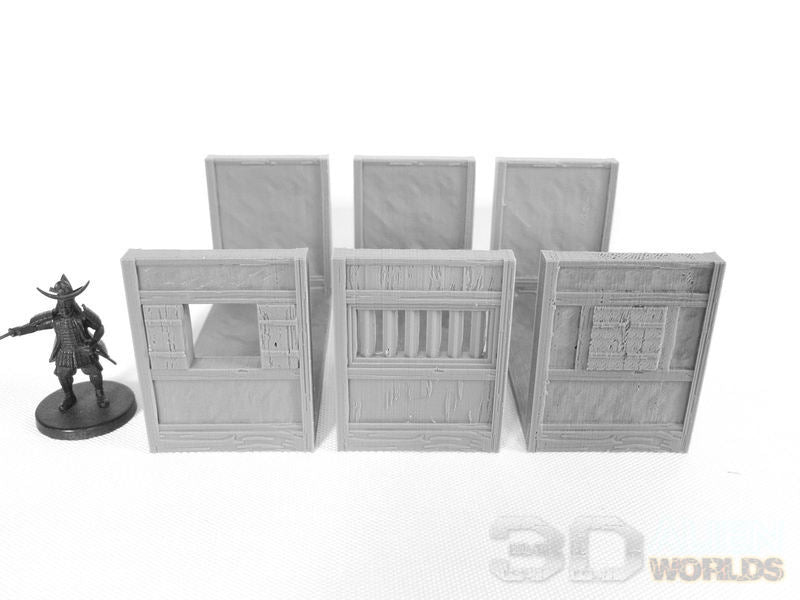 Samurai Farmhouses – Feudal Japan Rural Buildings (28mm/32mm/40mm)
