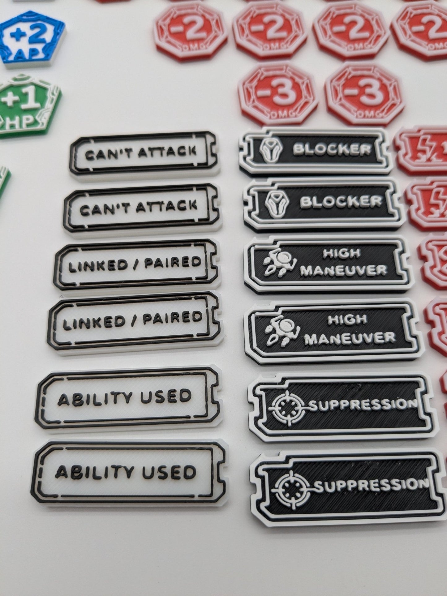 58-Piece Premium Token Set Compatible with Gundam TCG