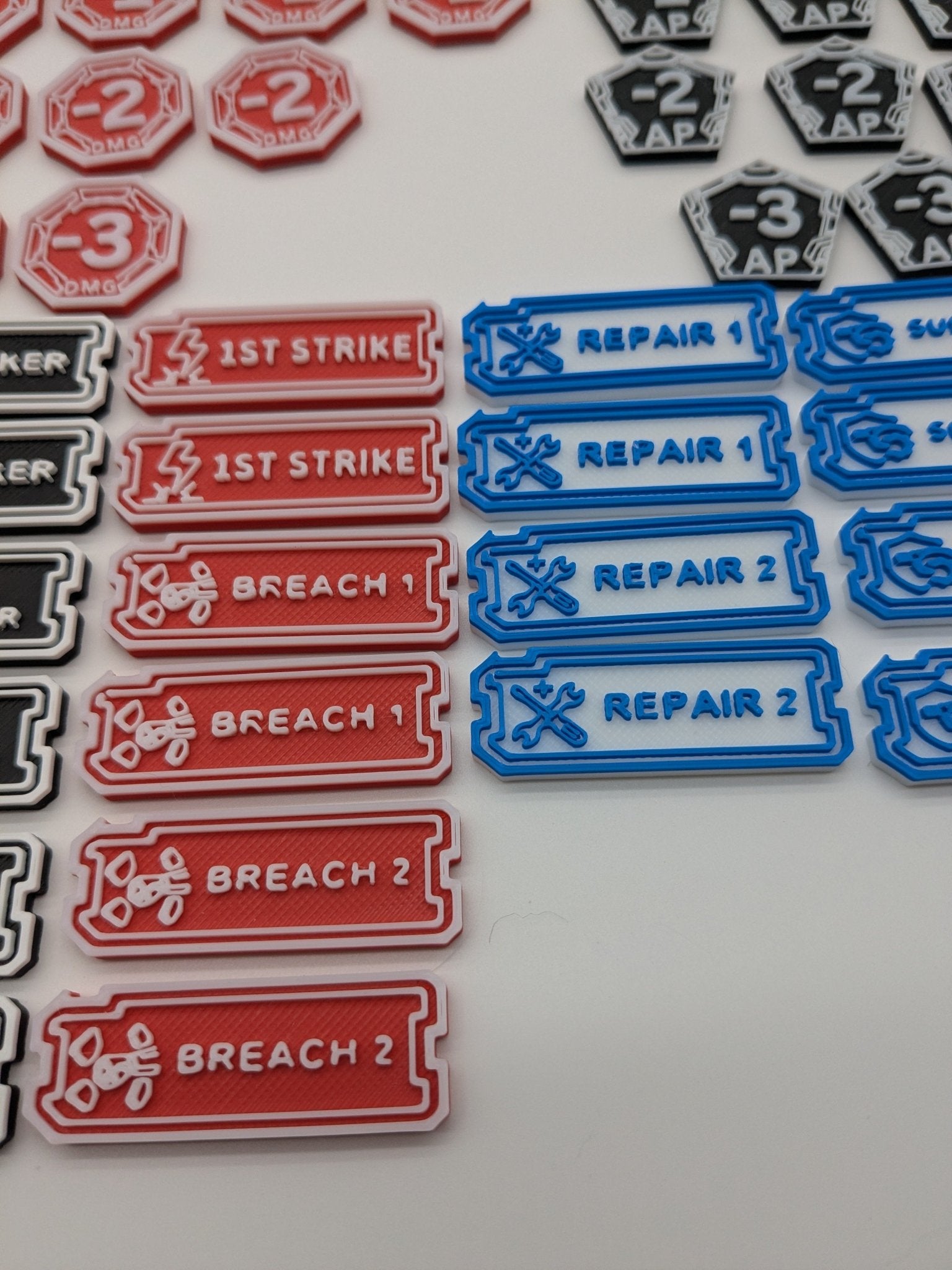 58-Piece Premium Token Set Compatible with Gundam TCG