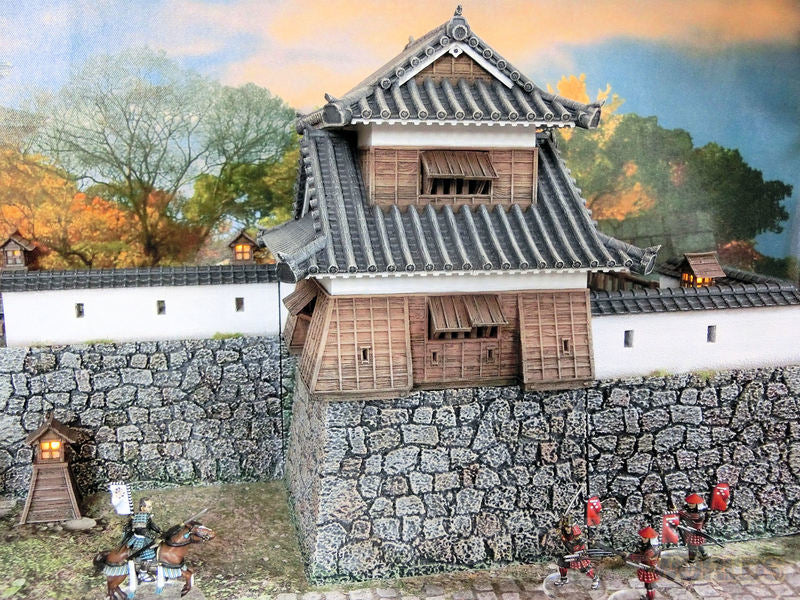 Samurai Castle Corner Tower – Fortified Yagura Terrain (28mm/32mm/40mm)