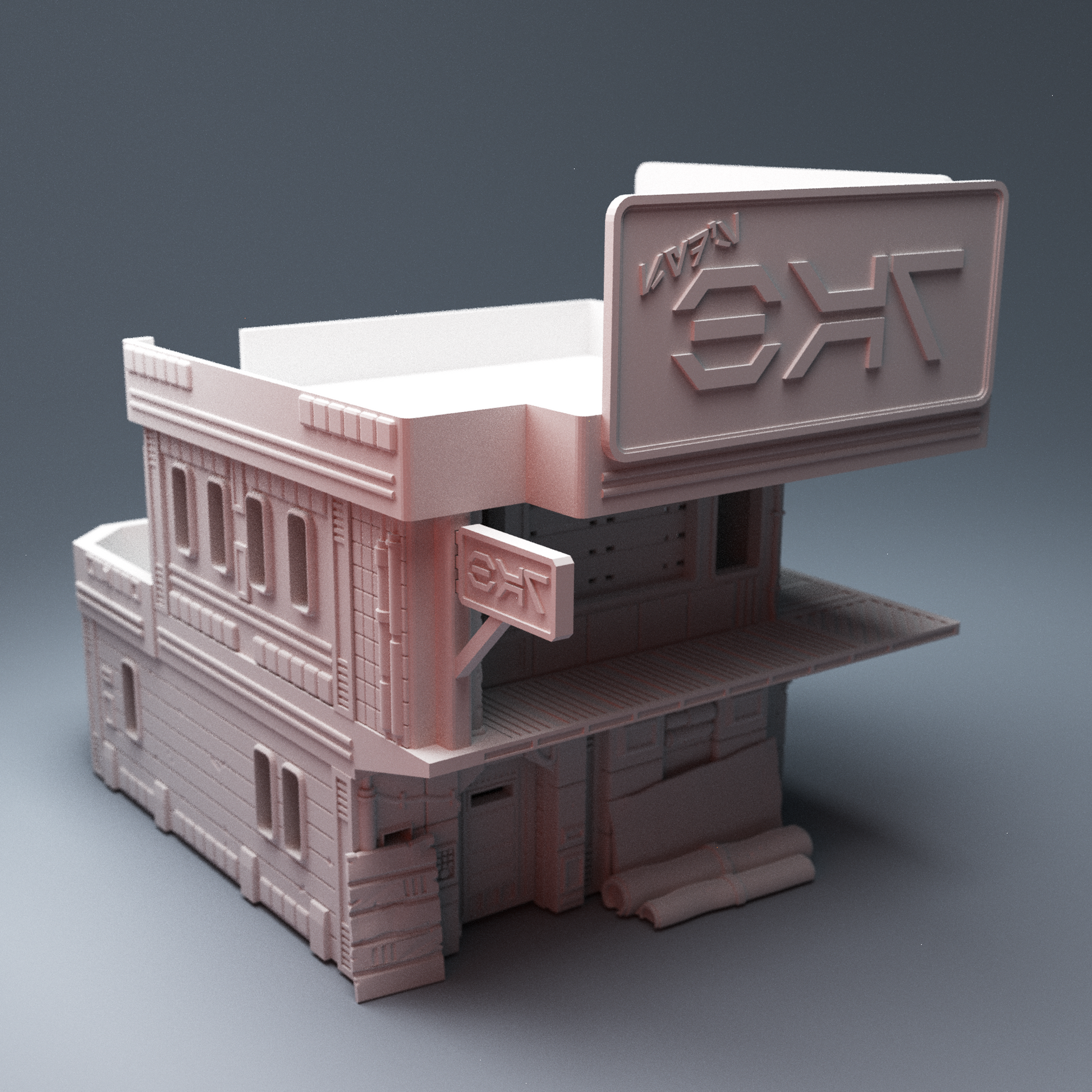MidRim Parlor Bar sci-fi tabletop terrain