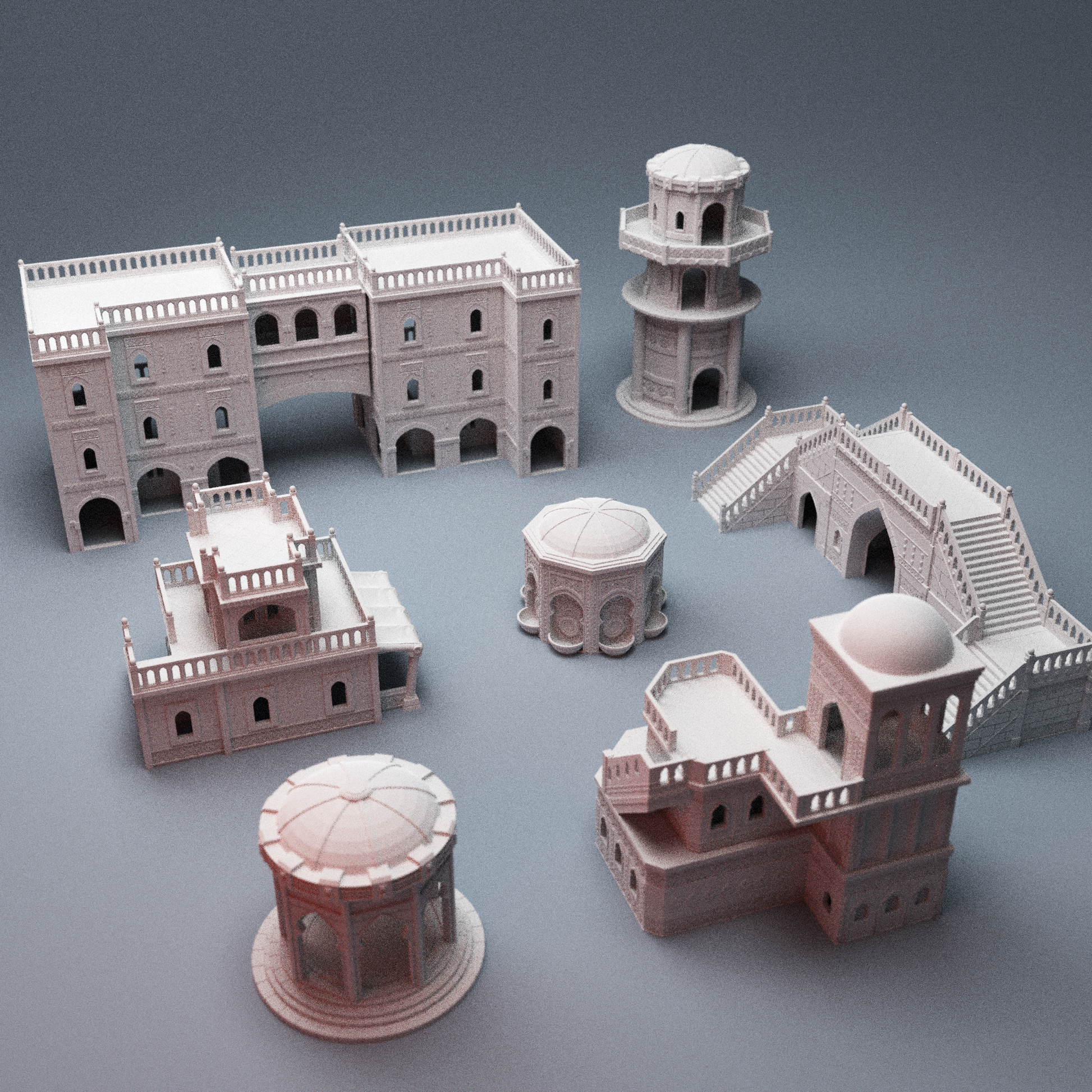 Atreus settlement government building terrain