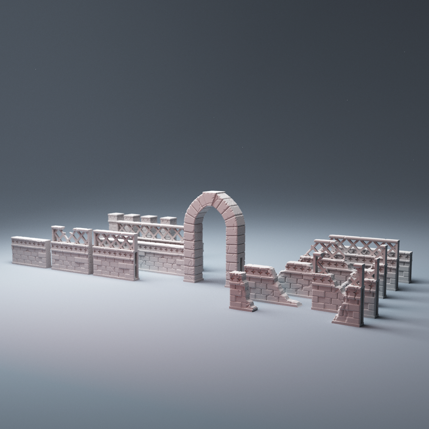 Pilgrim City small modular walls
