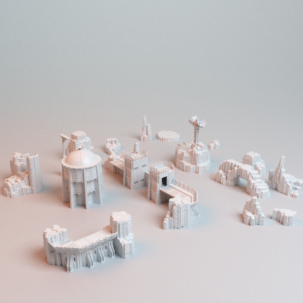 Turkana Plains wargaming terrain bundle