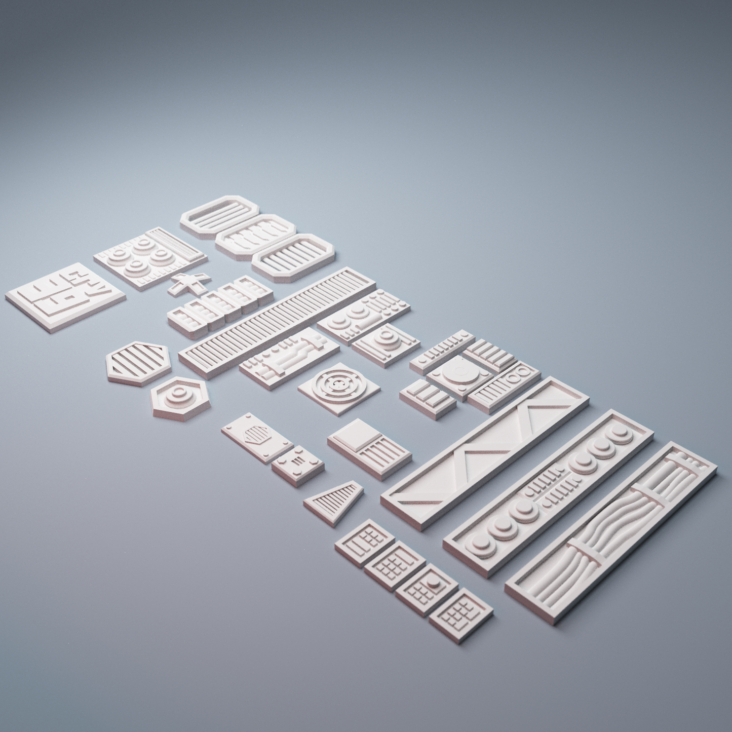Builder's greebles detail pieces