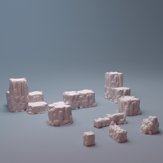 Alien Wildlands — Sci-Fi Scatter Terrain Bundle - Northern Foundry