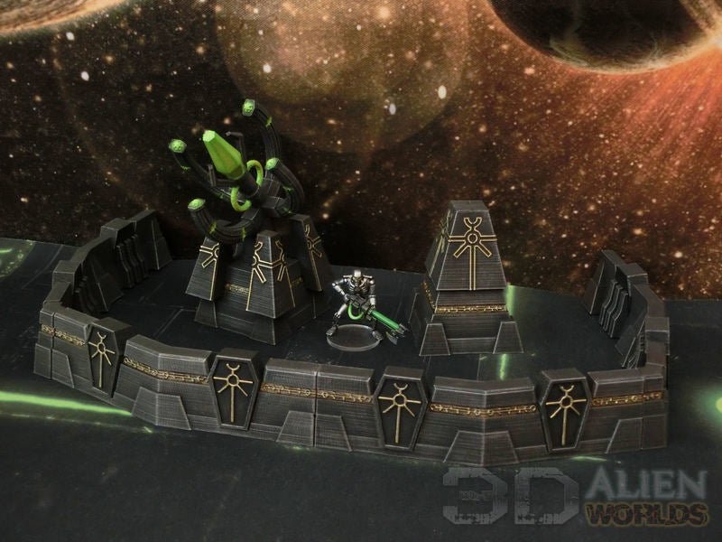 Complete 3D Alien Worlds Sci-Fi Terrain Collection – Mega Bundle (28mm/32mm/40mm) - Northern Foundry