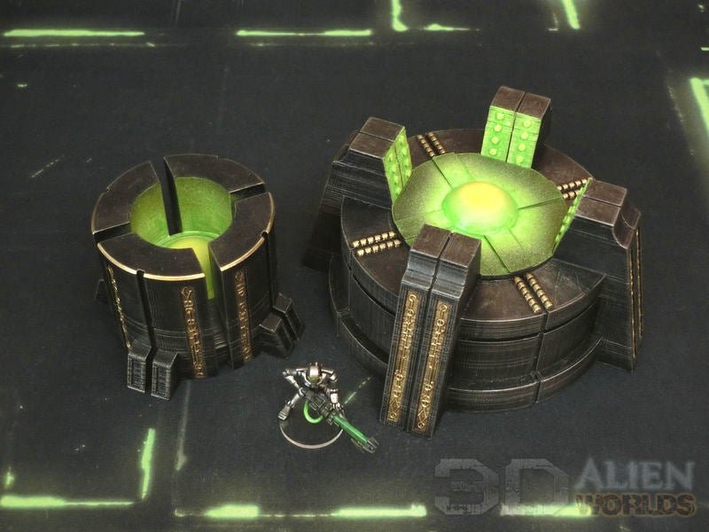 Complete 3D Alien Worlds Sci-Fi Terrain Collection – Mega Bundle (28mm/32mm/40mm) - Northern Foundry