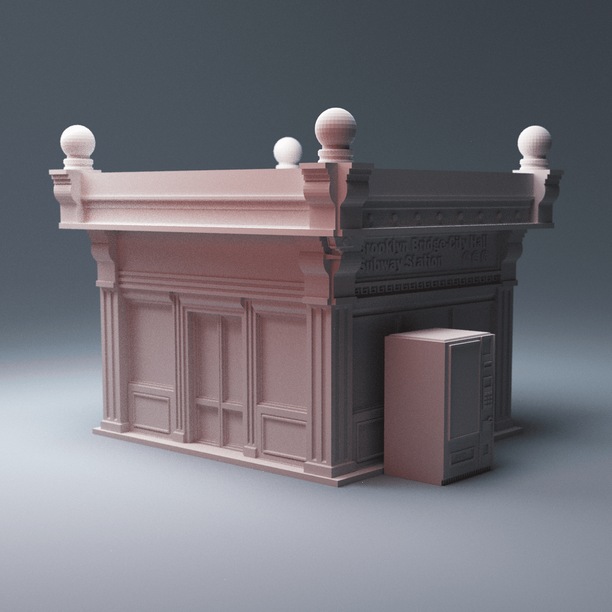 Cyberpunk Elevated Transit Bundle – Trainline + Modular Stairs & Walkways (28mm/40mm) - Northern Foundry