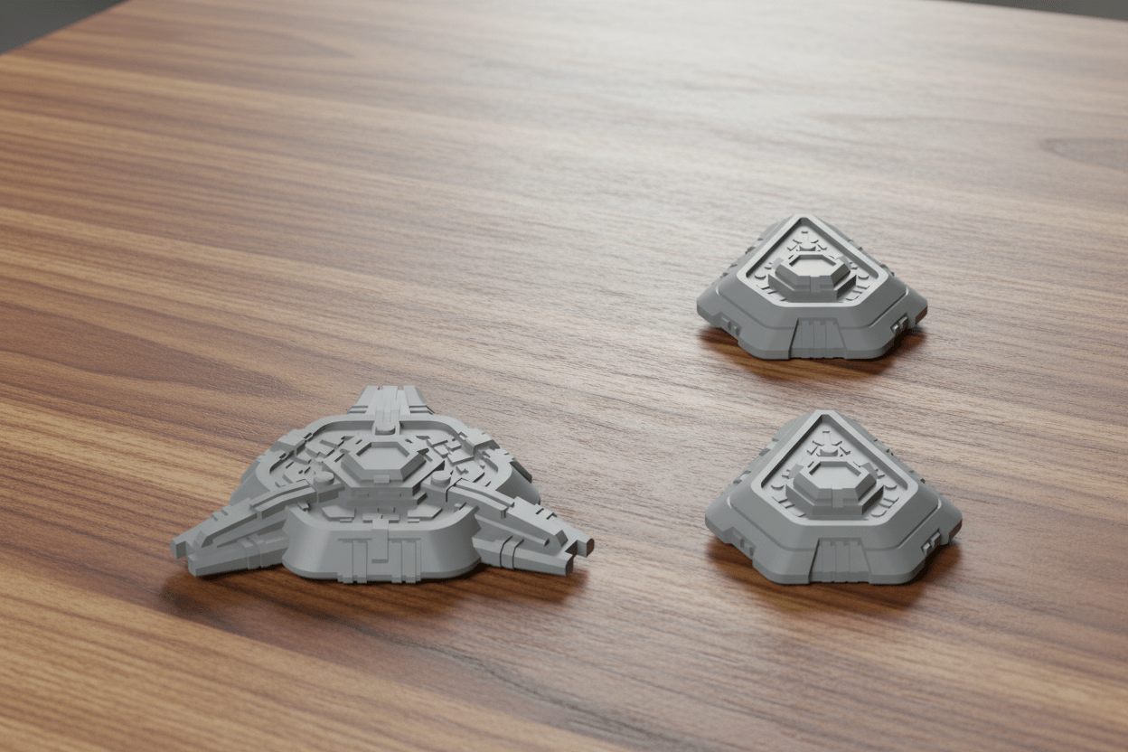 Cygnian Hive Incursion — Alien Starships — Fat Dragon Games — Battlefront Valkyrie