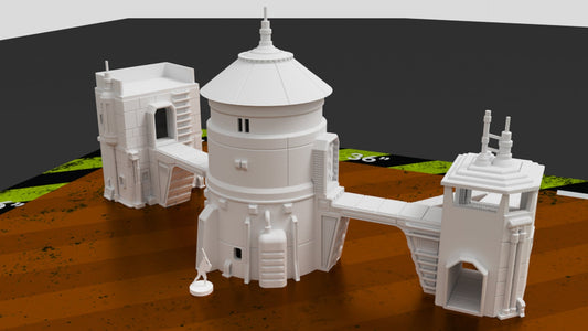 Frontier Outposts Bundle – Splinter's Edge Mining Outpost & Outpost Beta (28mm/32mm/40mm) - Northern Foundry