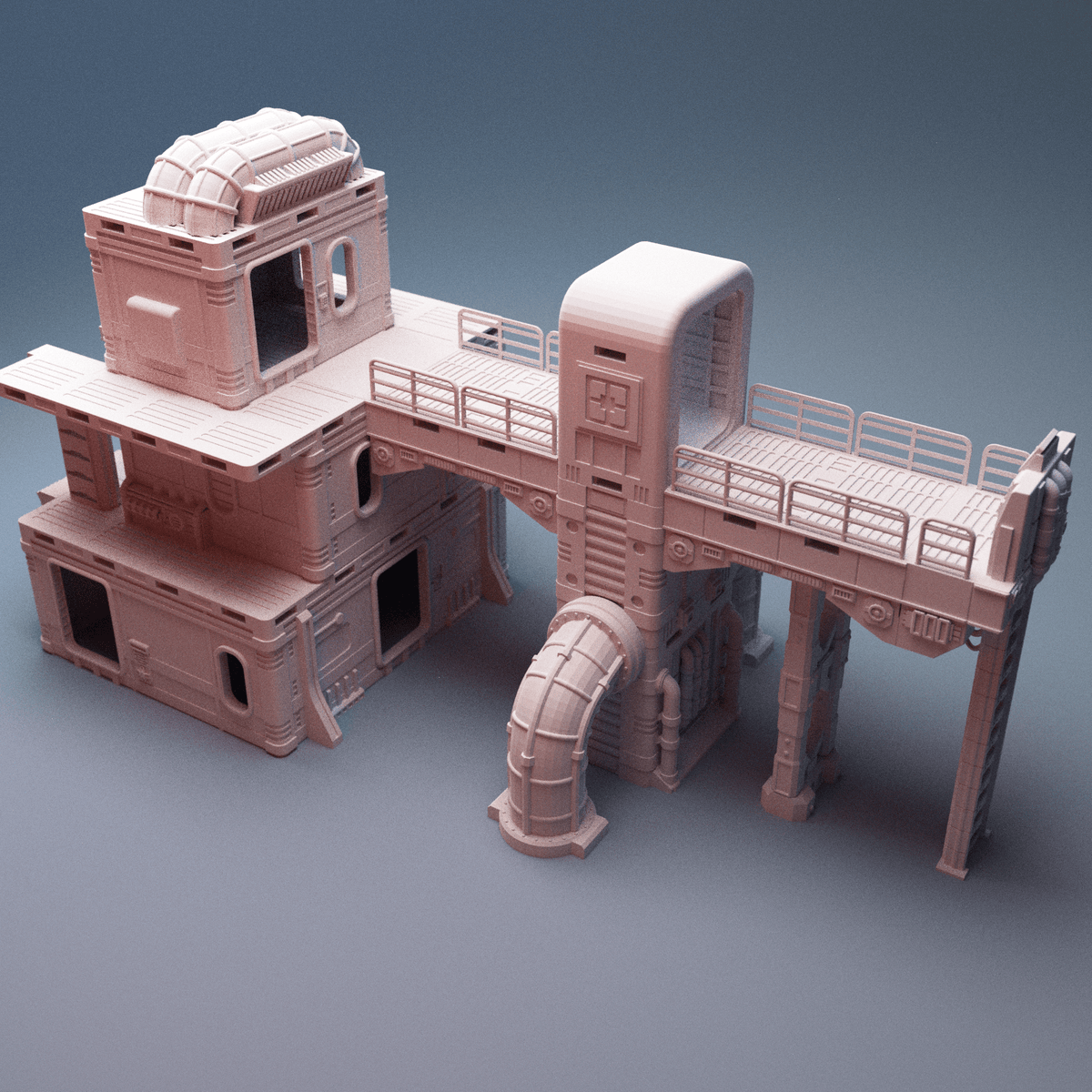 Frontier Outposts Bundle – Splinter's Edge Mining Outpost & Outpost Beta (28mm/32mm/40mm) - Northern Foundry