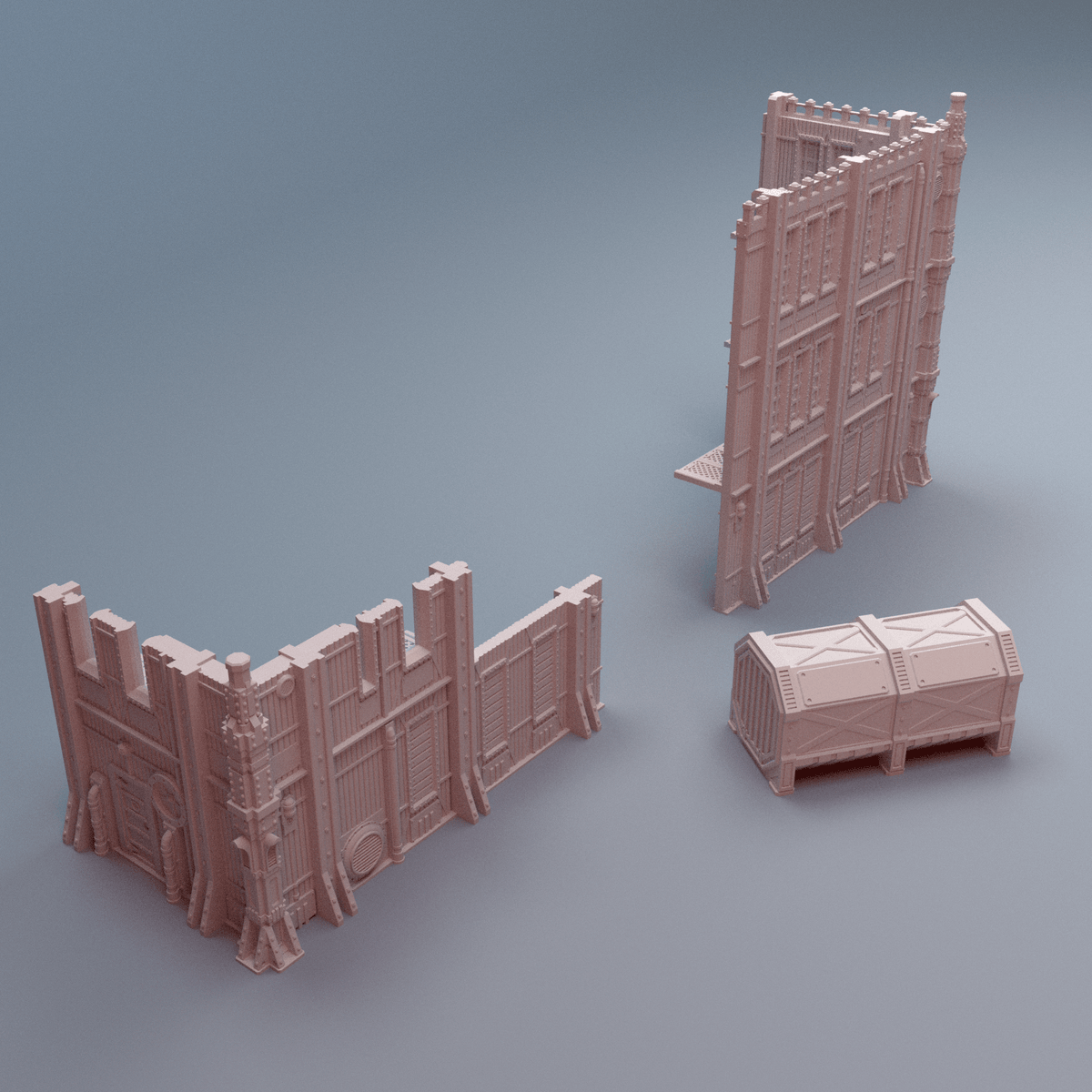Grimdark Tournament Terrain Collection – Tertius, NekroWorld & Stratum WTC Sets (28mm/32mm/40mm) - Northern Foundry
