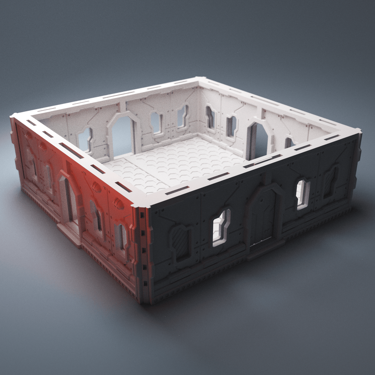 Halcyon Terminal Expansion – HT Alpha 1, Alpha 2 Objective Room & Colony Comms Tower (28mm/32mm/40mm) - Northern Foundry