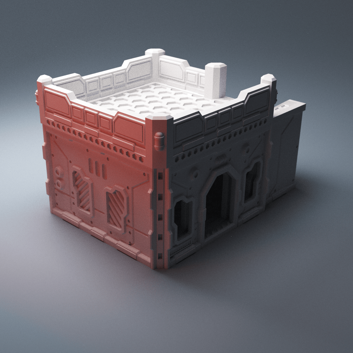 Halcyon Terminal Expansion – HT Alpha 1, Alpha 2 Objective Room & Colony Comms Tower (28mm/32mm/40mm) - Northern Foundry