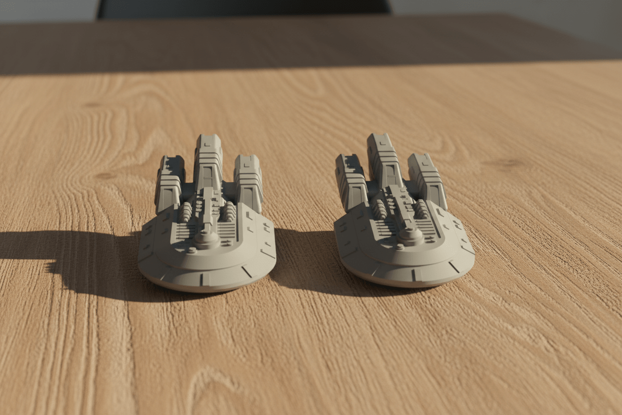 Heavy Hitters — Heavy Cruiser Reinforcement Pack — Fat Dragon Games — Battlefront Valkyrie