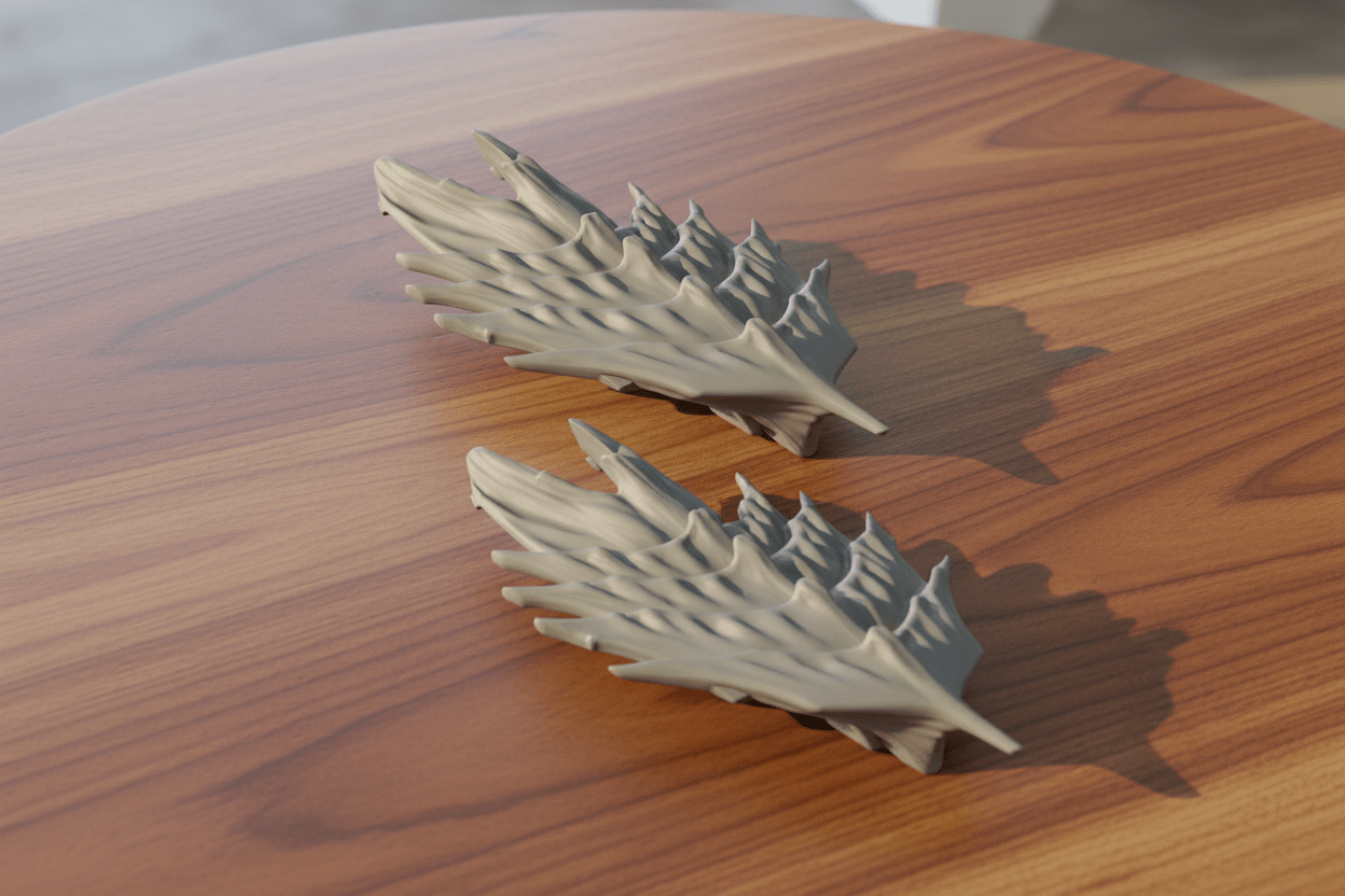 Hive Bio-Swarm Invasion Fleet — Organic Alien Spaceships — 1:128 Scale Sci-Fi Miniatures — 11 Unit Bundle