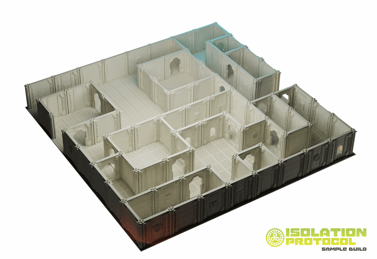 Isolation Protocol Modular Sci-Fi Terrain System – Interior & Base Builder (28mm/32mm) - Northern Foundry