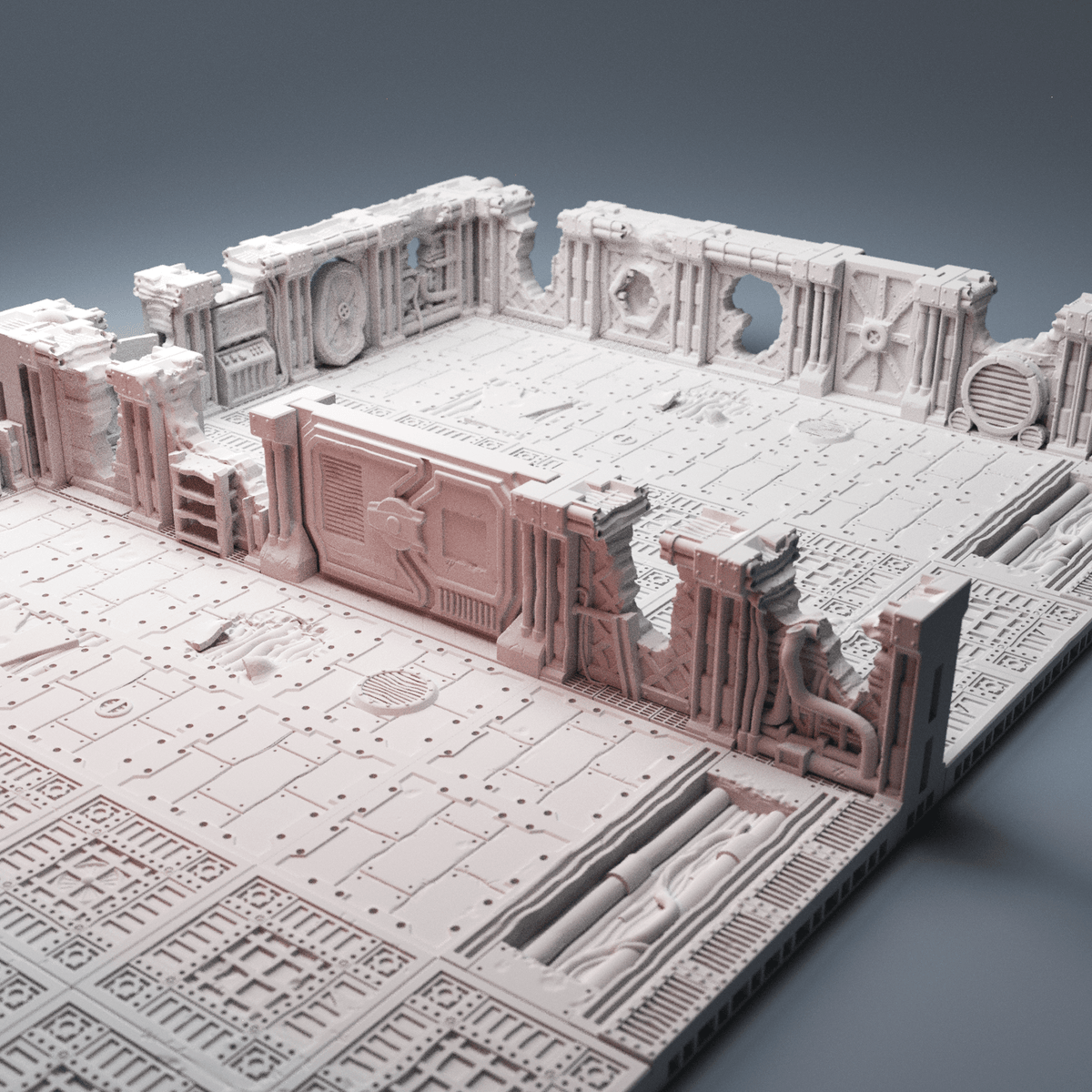 Junktown Ruins Settlement — Grimdark Scrap City Bundle - Northern Foundry