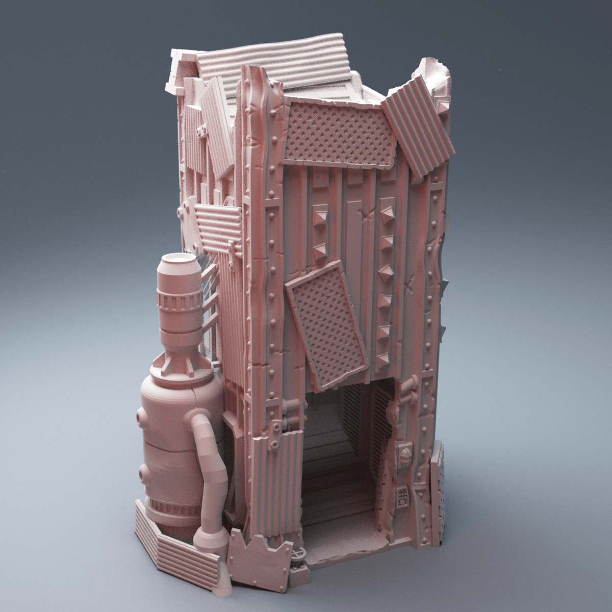 Junktown Ruins Settlement — Grimdark Scrap City Bundle - Northern Foundry