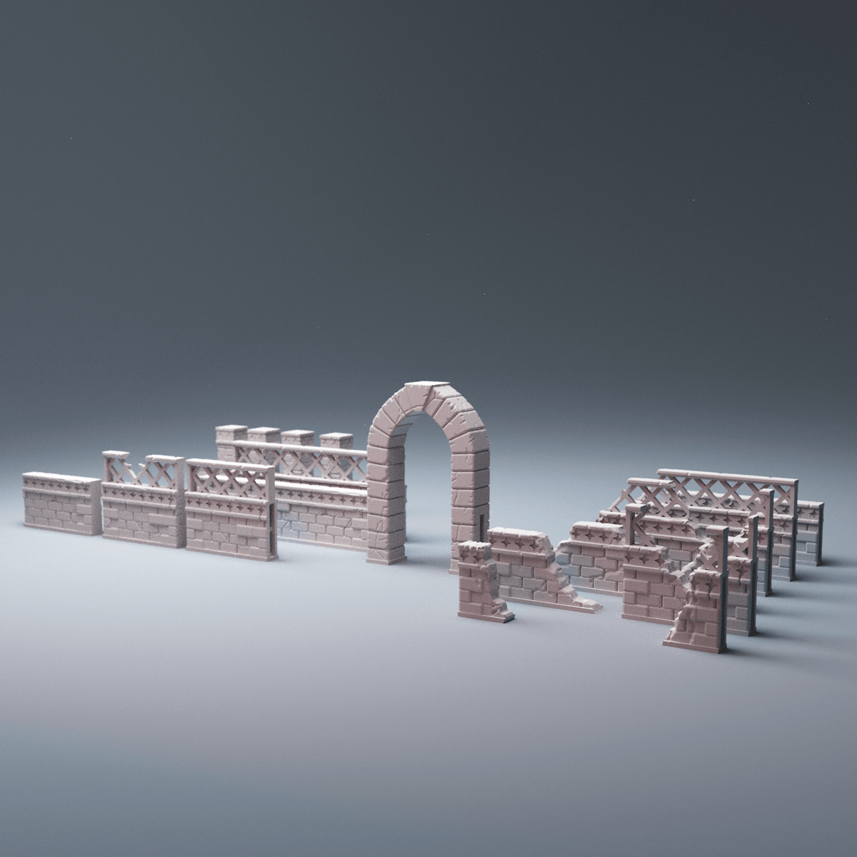 Modern Warfare Middle Eastern Combat Zone — FOB, Market &amp; Compound Terrain (28mm/32mm/40mm) - Northern Foundry