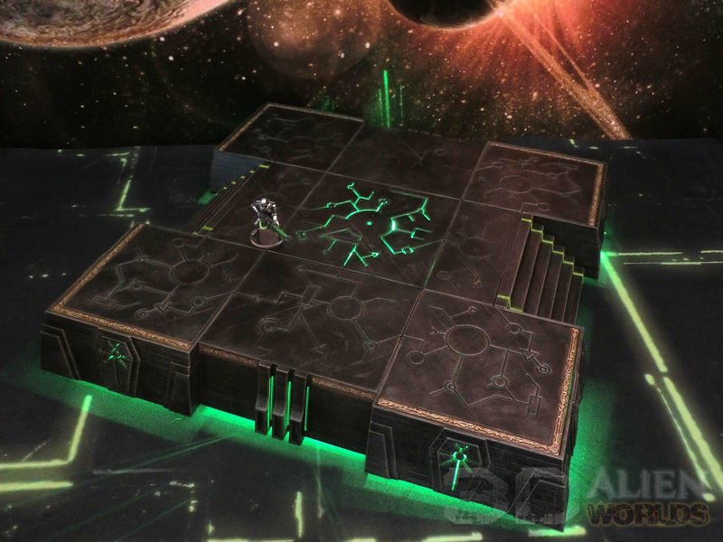 Necrontyr Complete Tomb-World Mega Bundle – Full Alien Terrain Set (28mm/32mm/40mm) - Northern Foundry