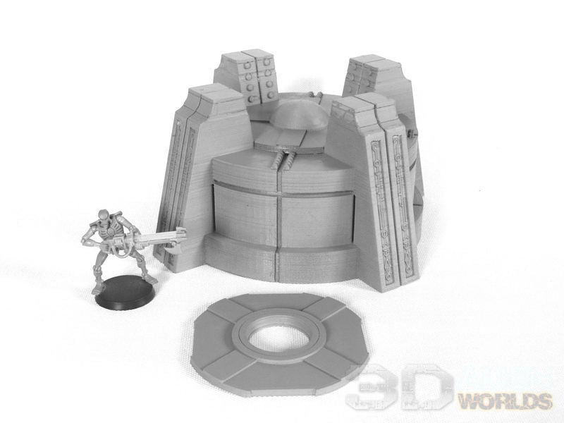 Necrontyr Power Generator Set – Alien Energy Terrain (28mm/32mm/40mm) - Northern Foundry