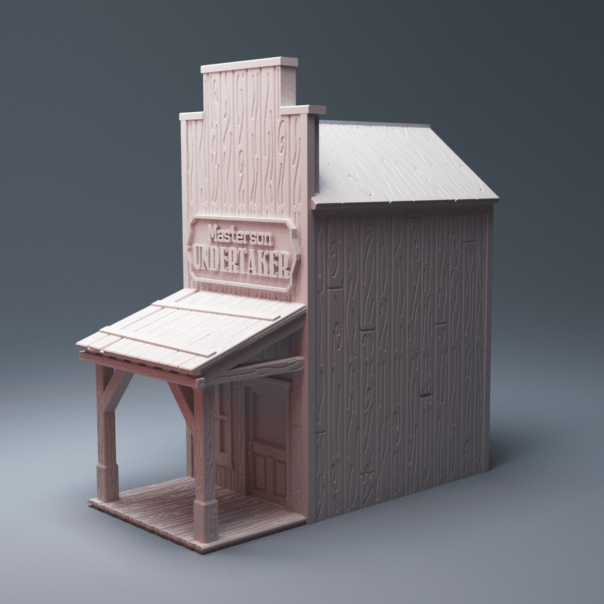 Old West Town Terrain Bundle – 6 Wild West Buildings (28mm, Dead Man's Hand) - Northern Foundry
