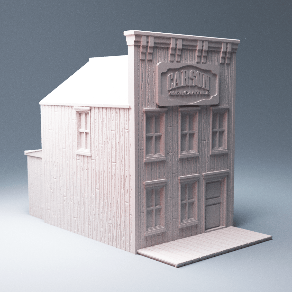 Old West Town Terrain Bundle – 6 Wild West Buildings (28mm, Dead Man's Hand) - Northern Foundry
