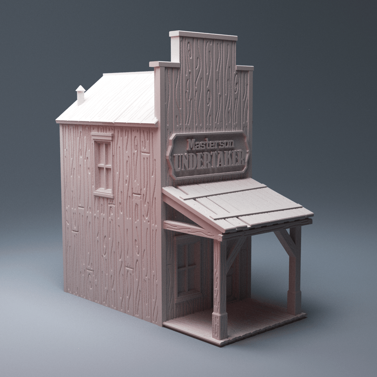 Old West Town Terrain Bundle – 6 Wild West Buildings (28mm, Dead Man's Hand) - Northern Foundry