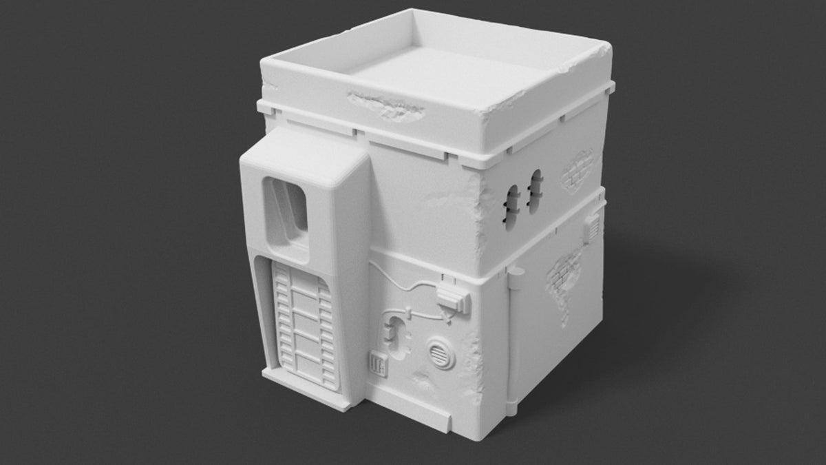 Pilgrim City Bundle – 7 Sci-Fi Holy City Buildings incl. Governor's Building (28mm/32mm/40mm) - Northern Foundry