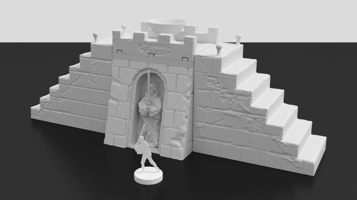 Pilgrim City Bundle – 7 Sci-Fi Holy City Buildings incl. Governor's Building (28mm/32mm/40mm) - Northern Foundry