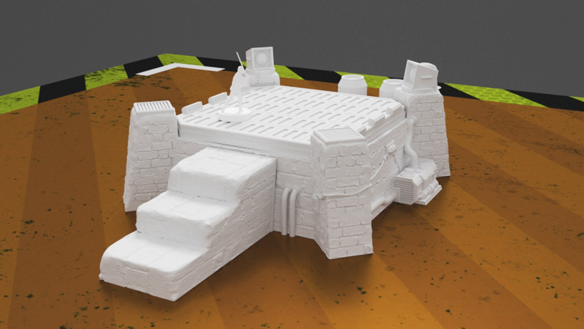 Pilgrim City Mega Terrain Bundle – 11 Sci-Fi Holy City Structures (28mm/40mm) - Northern Foundry