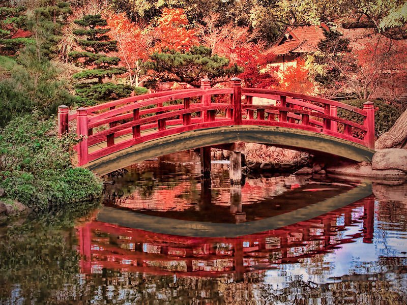 Samurai Bridges Set – 5 Feudal Japan Bridges Terrain (28mm/32mm/40mm) - Northern Foundry