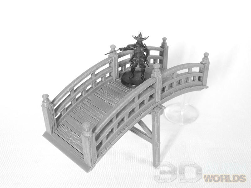 Samurai Bridges Set – 5 Feudal Japan Bridges Terrain (28mm/32mm/40mm) - Northern Foundry