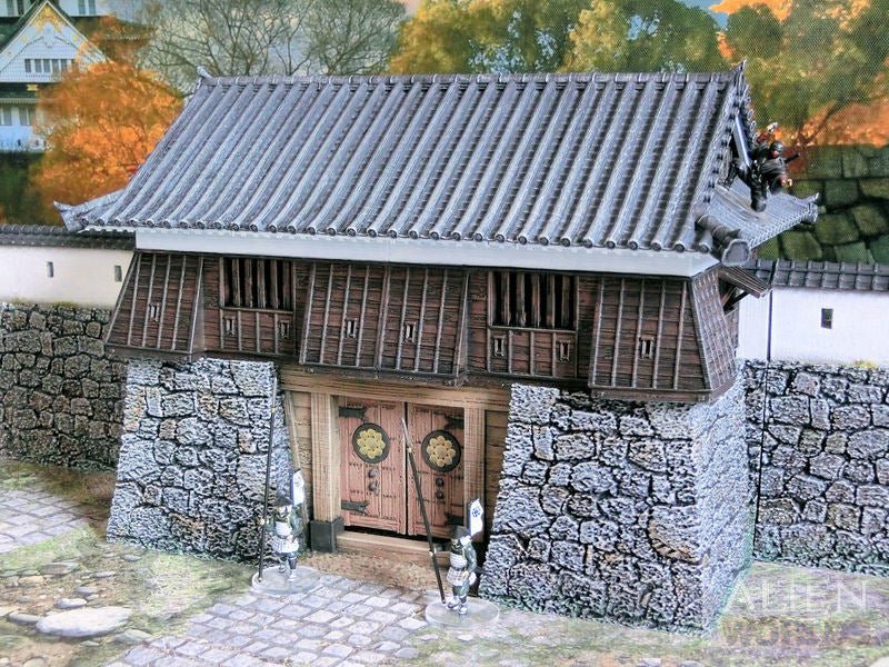 Samurai Castle Gatetower – Fortified Gate Terrain (28mm/32mm/40mm) - Northern Foundry