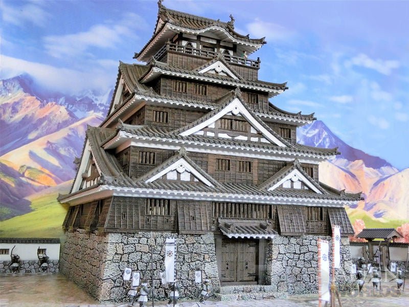 Samurai Castle – Massive 5-Level Japanese Keep (28mm) - Northern Foundry
