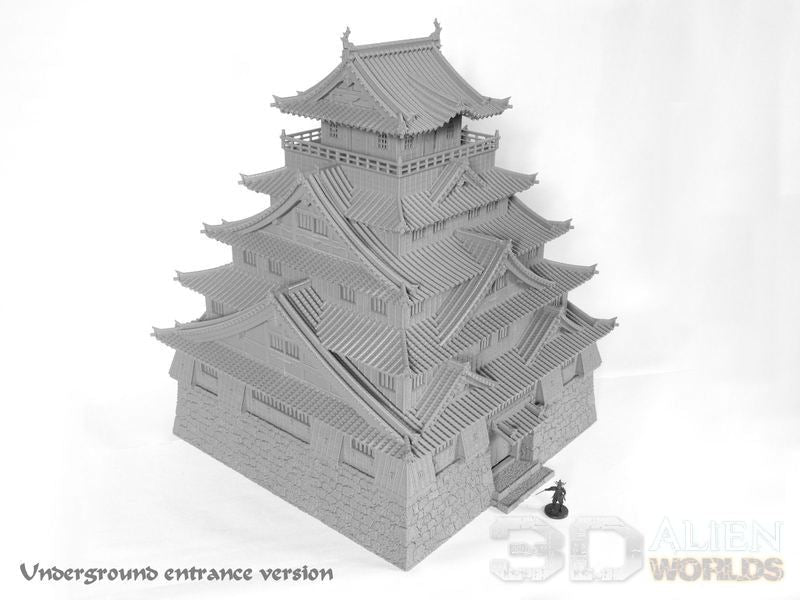 Samurai Castle – Massive 5-Level Japanese Keep (28mm) - Northern Foundry