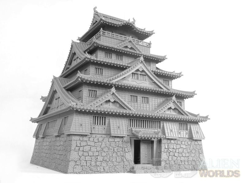 Samurai Castle – Massive 5-Level Japanese Keep (28mm) - Northern Foundry