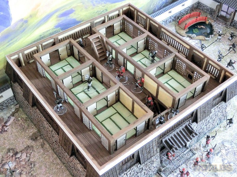 Samurai Castle – Massive 5-Level Japanese Keep (28mm) - Northern Foundry