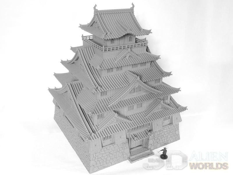 Samurai Castle – Massive 5-Level Japanese Keep (28mm) - Northern Foundry
