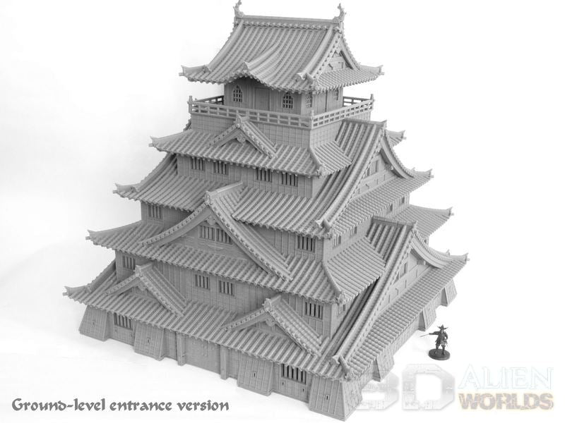 Samurai Castle – Massive 5-Level Japanese Keep (28mm) - Northern Foundry